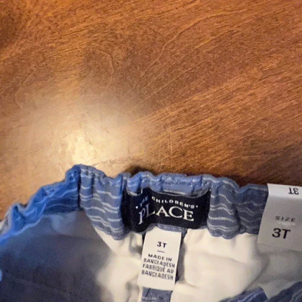 NWT The Children's Place boys shorts blue 3T